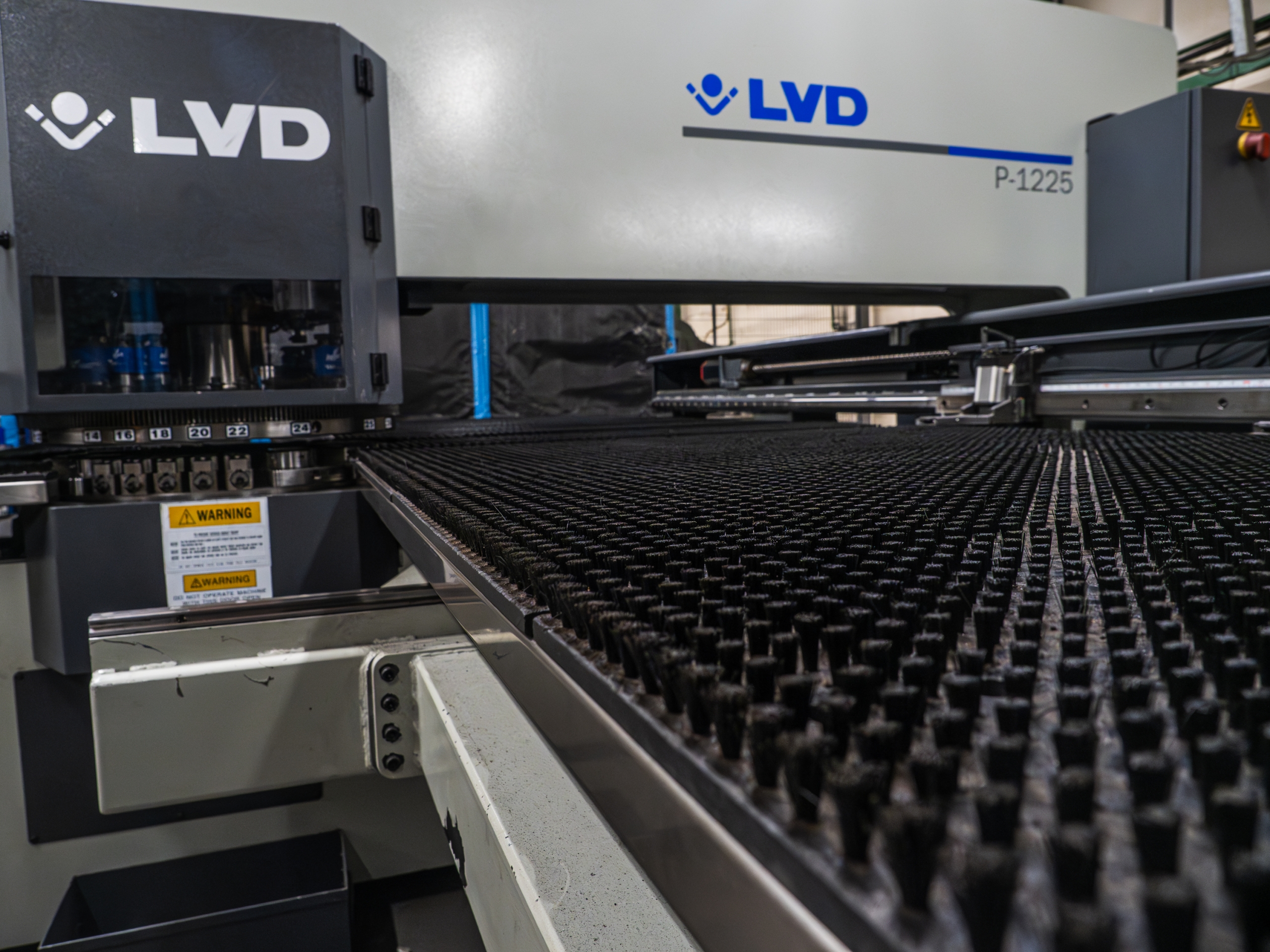 Precision with LVD CNC Punch Machine