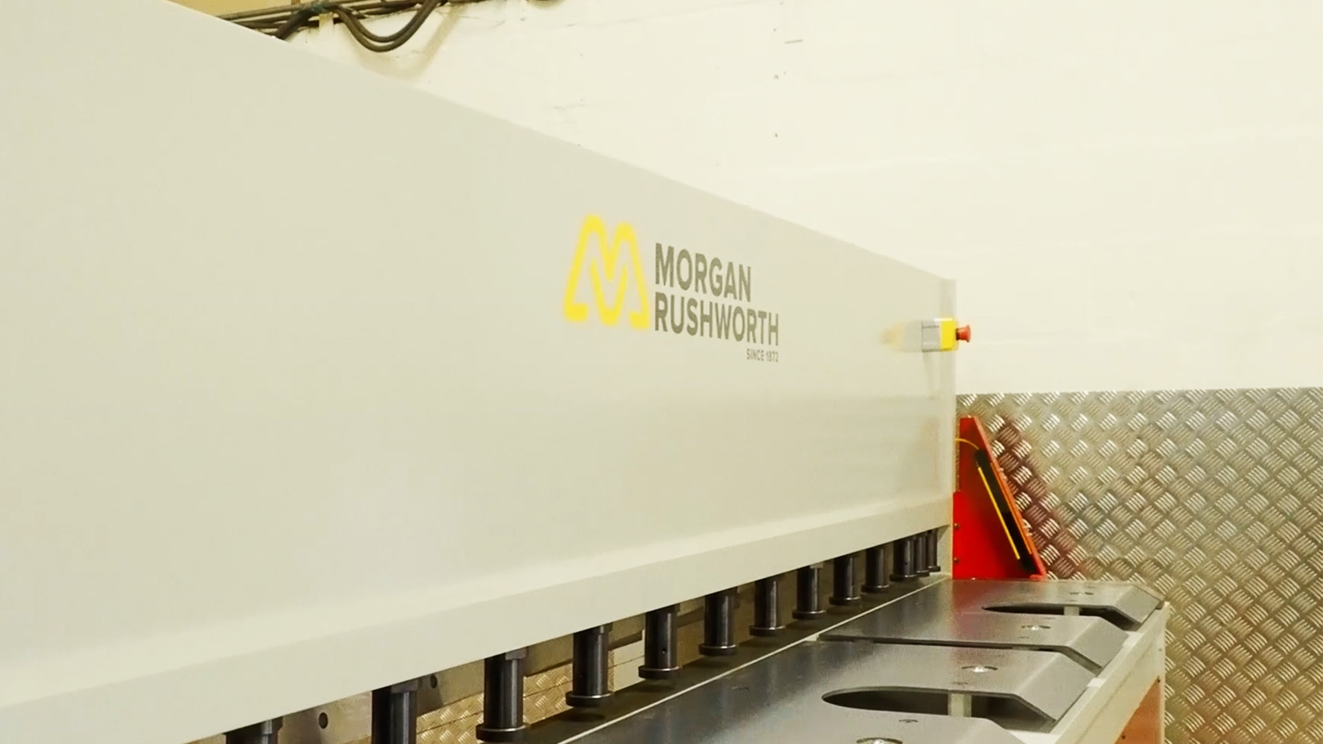 Morgan Rushworth HSGS 3100/6 Hydraulic Sheet Metal Guillotine